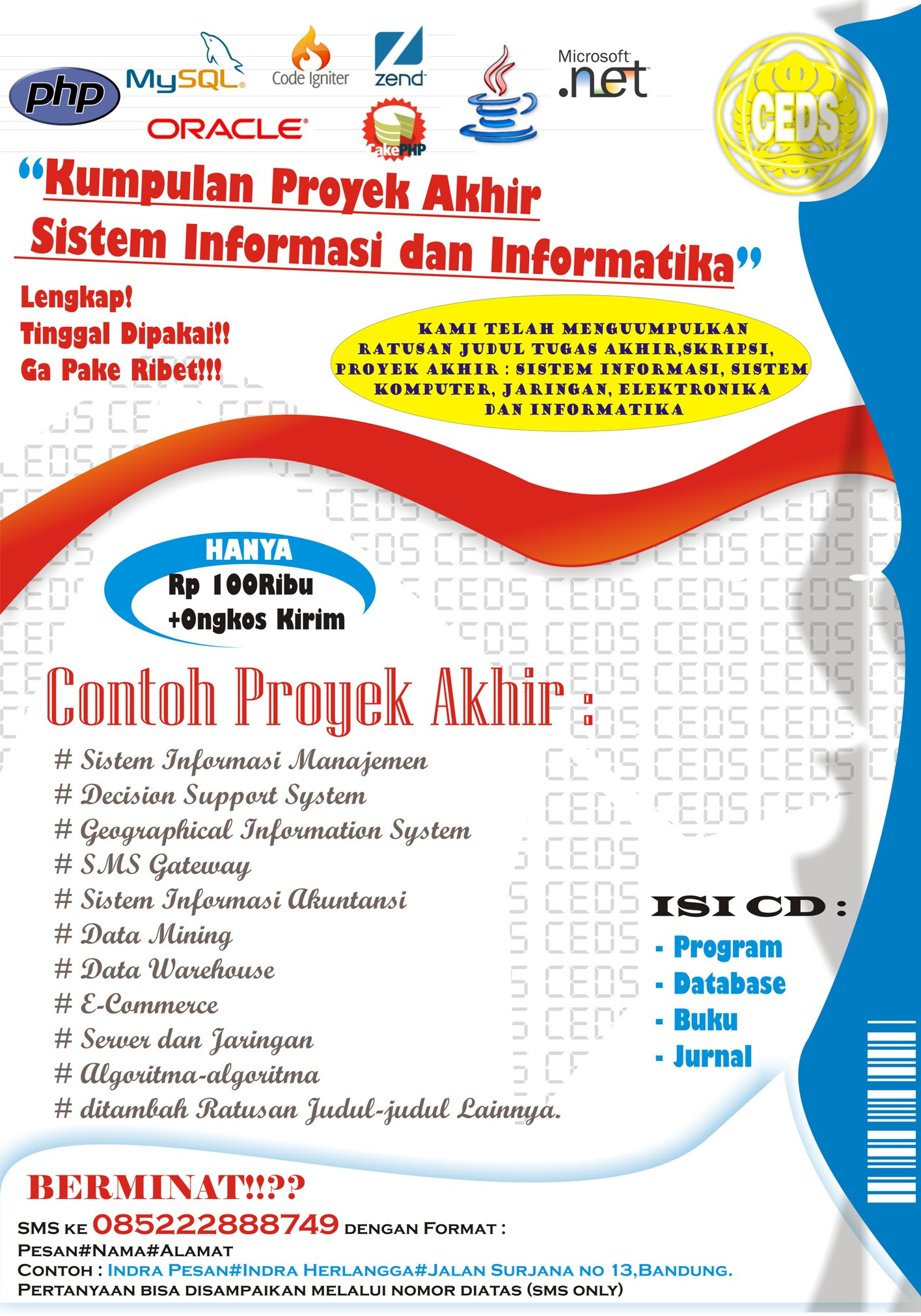 Contoh Judul Skripsi Pembuatan Web - Contoh Three