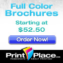 Full Color Brochures from PrintPlace.com