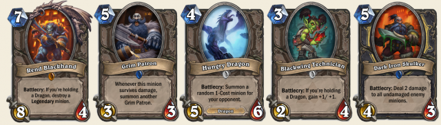 new hearthstone cards