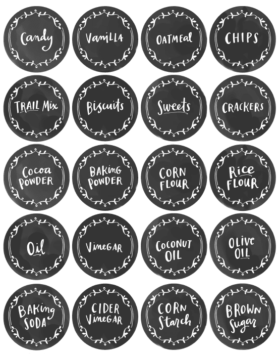 Free Stuff Friday: Kitchen Organizing Labels - Somebody Marketing