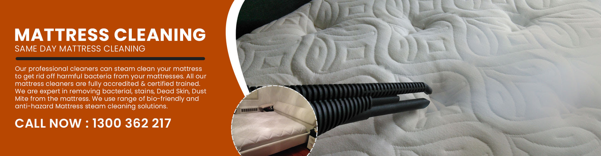 Mattress Cleaning Sydney, 1800 071 250 Mattress Steam Cleaning