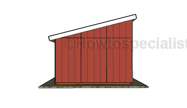 Loafing Shed Roof Plans | HowToSpecialist - How to Build 