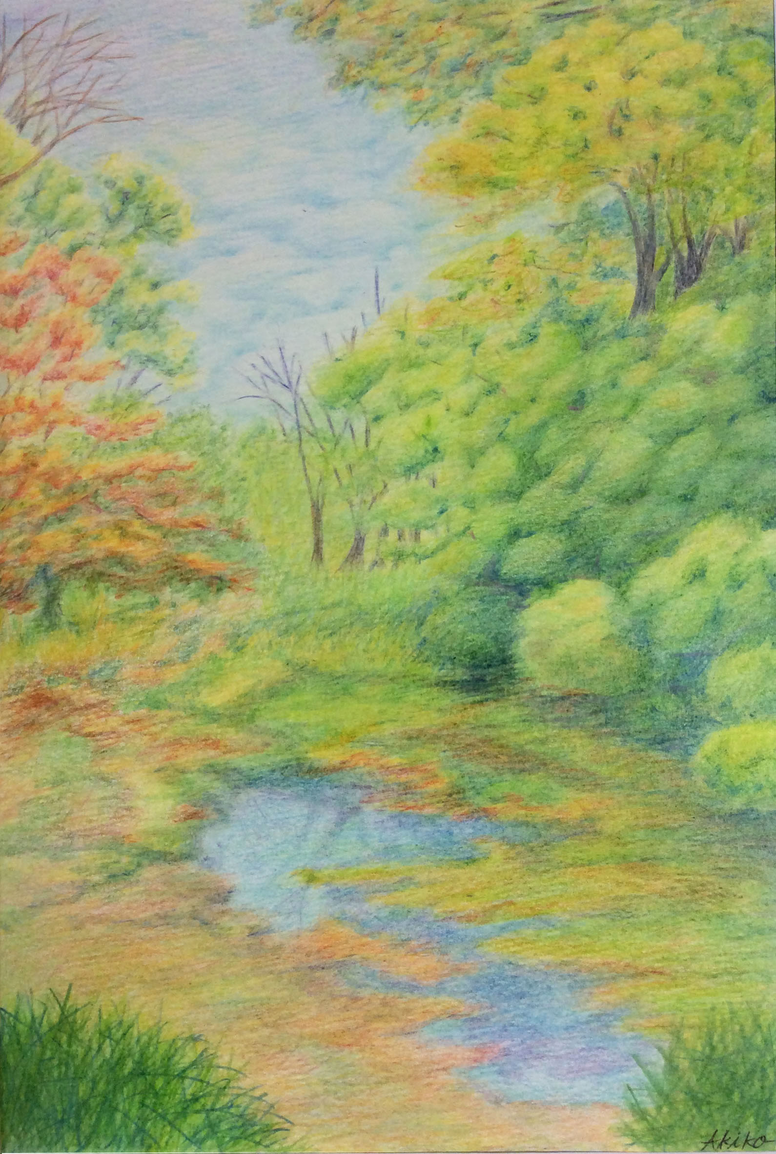 色鉛筆塗り方のコツ 色の使い方で絵が変わる