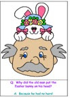 easter coloring book pages