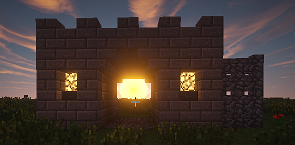 マイクラ後進国 城門ゲートの自動開閉