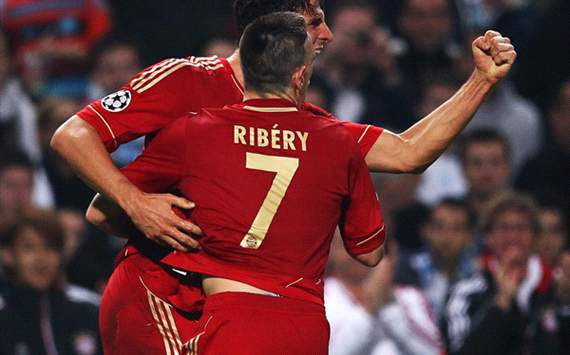Olympique de Marseille v FC Bayern Munich - UEFA, Ribery and Gomez