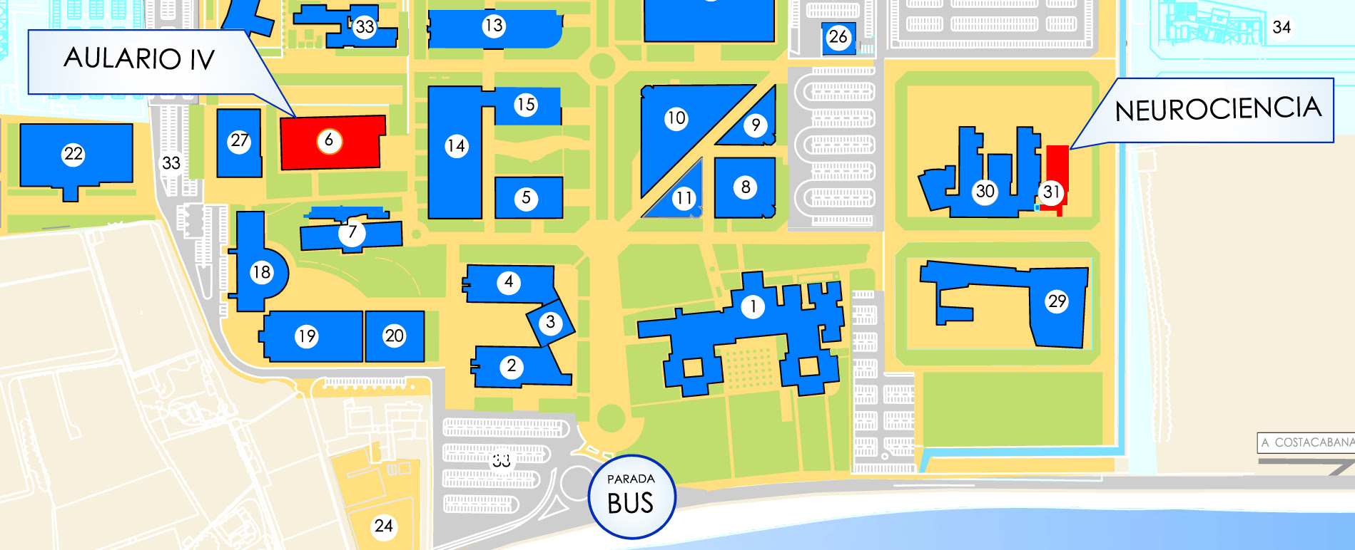 mapa universidad almeria Sepc 2010, XXII Congreso de la SEPC
