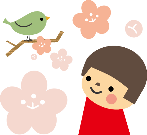 春と夏のこどものイラスト 無料イラスト フリー素材2