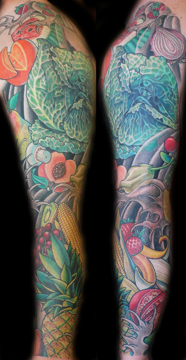 Flower Sleeve Tattoo. Flower sleeve tattoo design