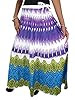 Womans Maxi Skirt Peasant Floral Blossom Cotton Flared Womans Skirt