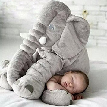 Oreiller Doux Pour Bebe Sous Forme D Elephant 9mois Et Moi
