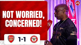 Arsenal 1-1 Brentford | Not Worried, Concerned! (Laurie Lyle)