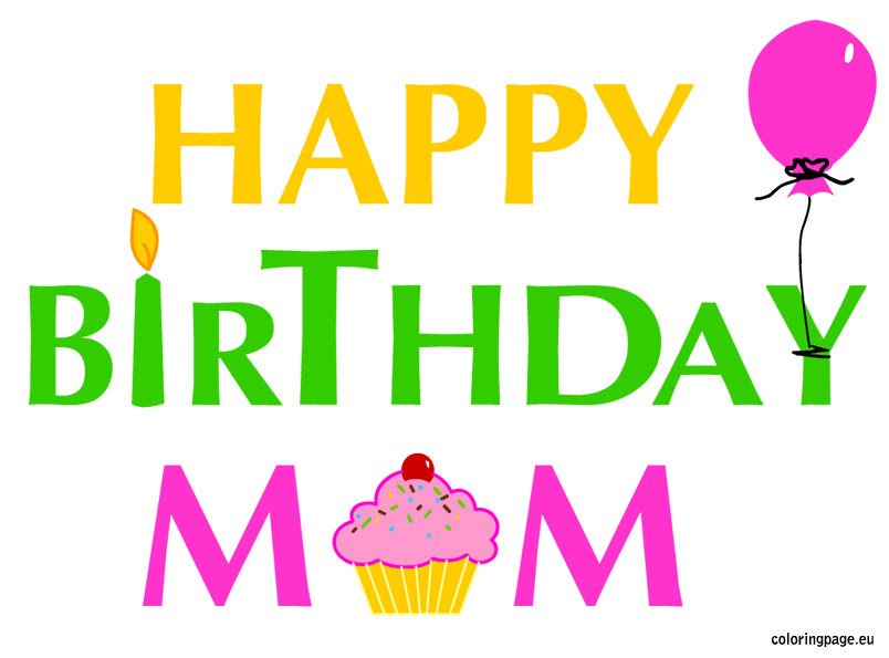 Download Happy Birthday Mom - ClipArt Best