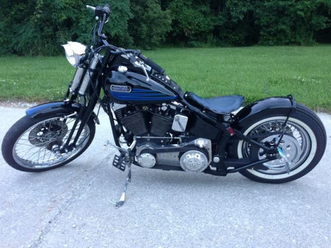 Harley Davidson Softail Springer Bobber - 2009 Harley Davidson Cross Bone Bobber Softail Springer : The classic features of a softail bobber are created by combining classic parts, like springer forks, 5 running lamps and a fishtail exhaust pipes, with modern, newer looking elements that will make it truly custom.