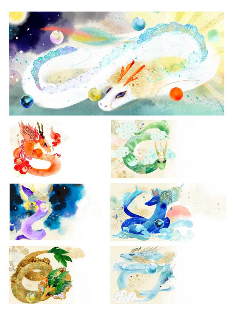 ドラゴン Sioux Illustration Gallery