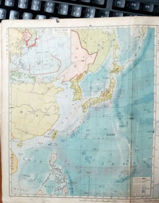 古い日本地図 103系が好きです