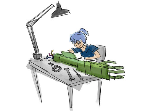 fixingarm by michaelfong