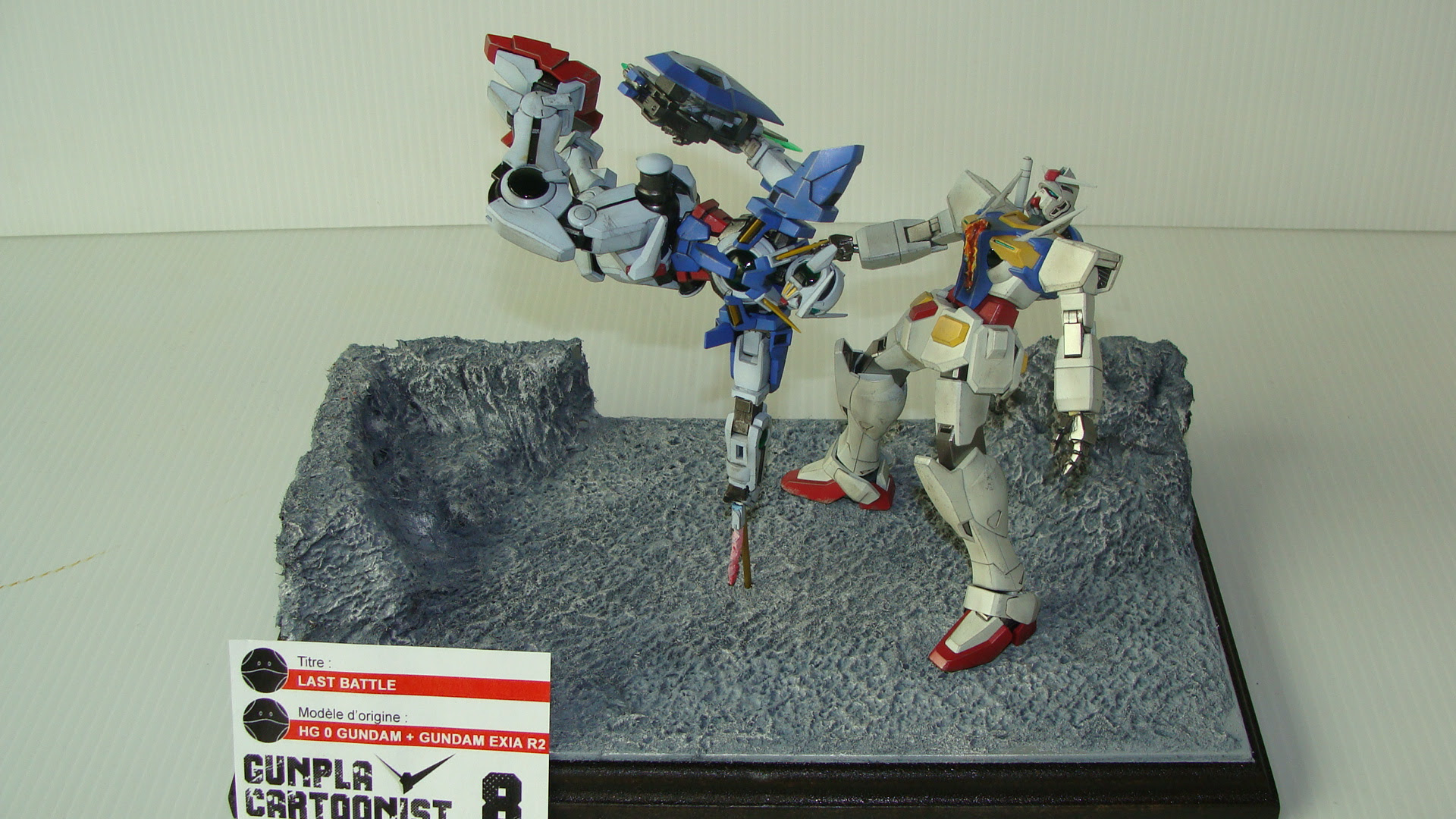 Hg ガンダムエクシア リペアii 0ガンダム 実戦配備型 Aeug Association Pour L Essor De L Univers Gundam