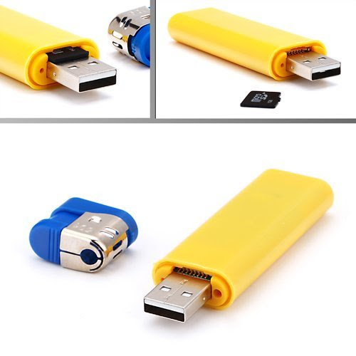 HDE® Hidden Digital Video Lighter Novelty Camera 