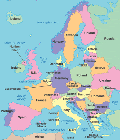 Europe On The Page