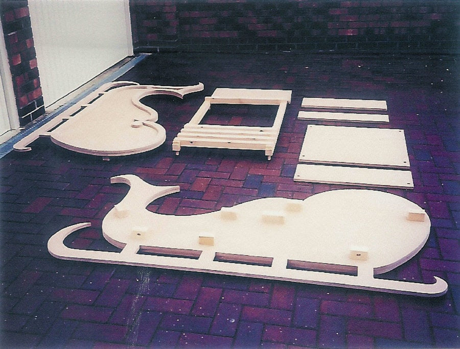 Santa's Sleigh - by Brit @ LumberJocks.com ~ woodworking ...
