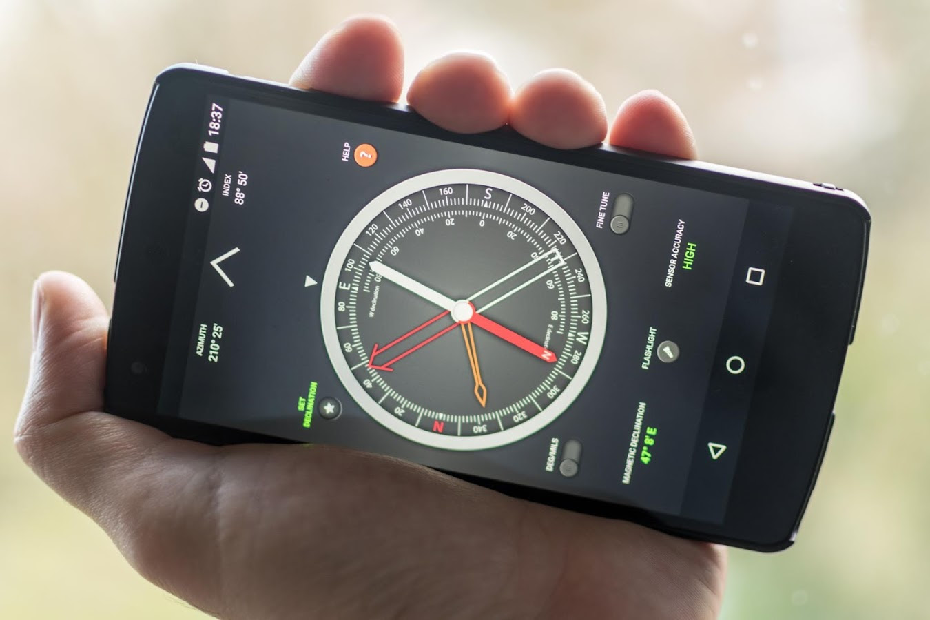  Compass Pro- tangkapan layar 