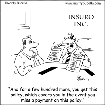 Homeowners Insurance Cartoons by Marty Bucella