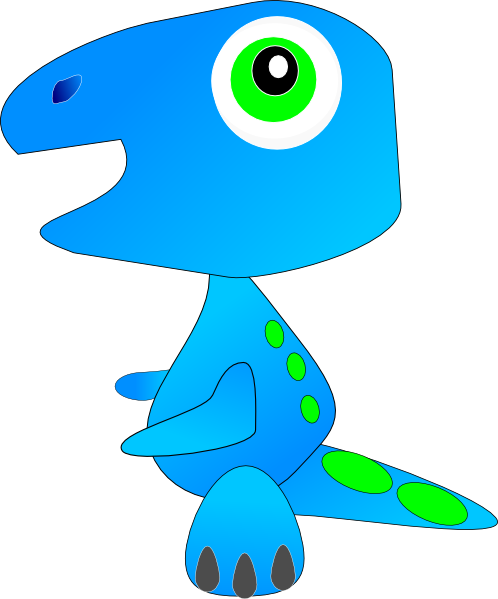 Download Baby Dinosaur Clip Art at Clker.com - vector clip art ...