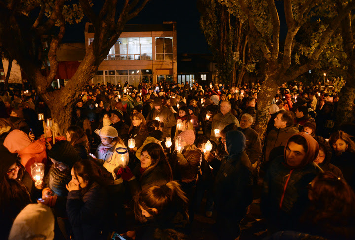 En la Marcha de las Antorchas se pidió la salida de Alicia Kirchner y su gabinete