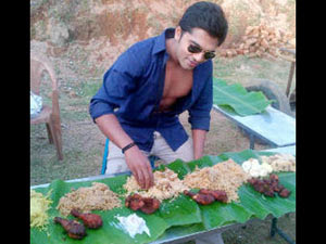 Simbu with Briyani