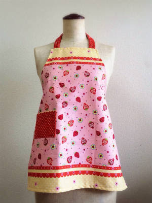 子ども用エプロンの作り方 ぎんがむちっく 手作り子ども服や可愛い小物たち