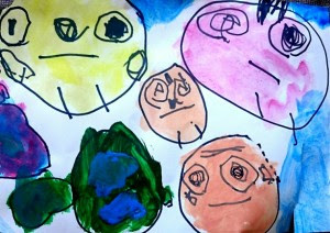 子どもの絵をきれいにデータ化するスマホスキャナー 一般社団法人ジョインハンズ