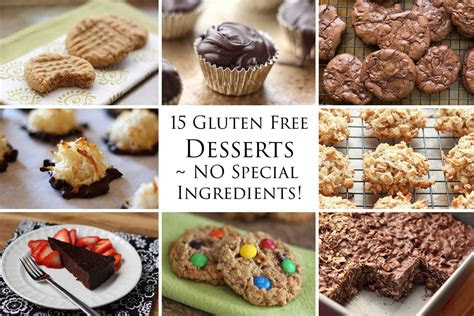 delicious gluten  desserts  special ingredients