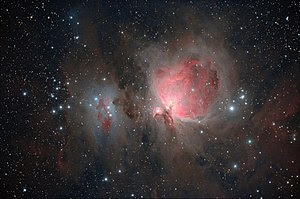 English: M42 - Orion Nebula and Surrounding Ne...