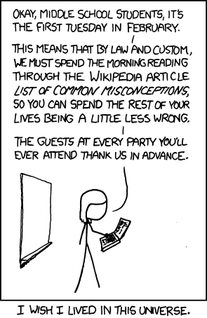 http://xkcd.com/843 I wish I lived in this universe.