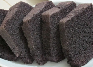 Cake Ketan Hitam Kukus