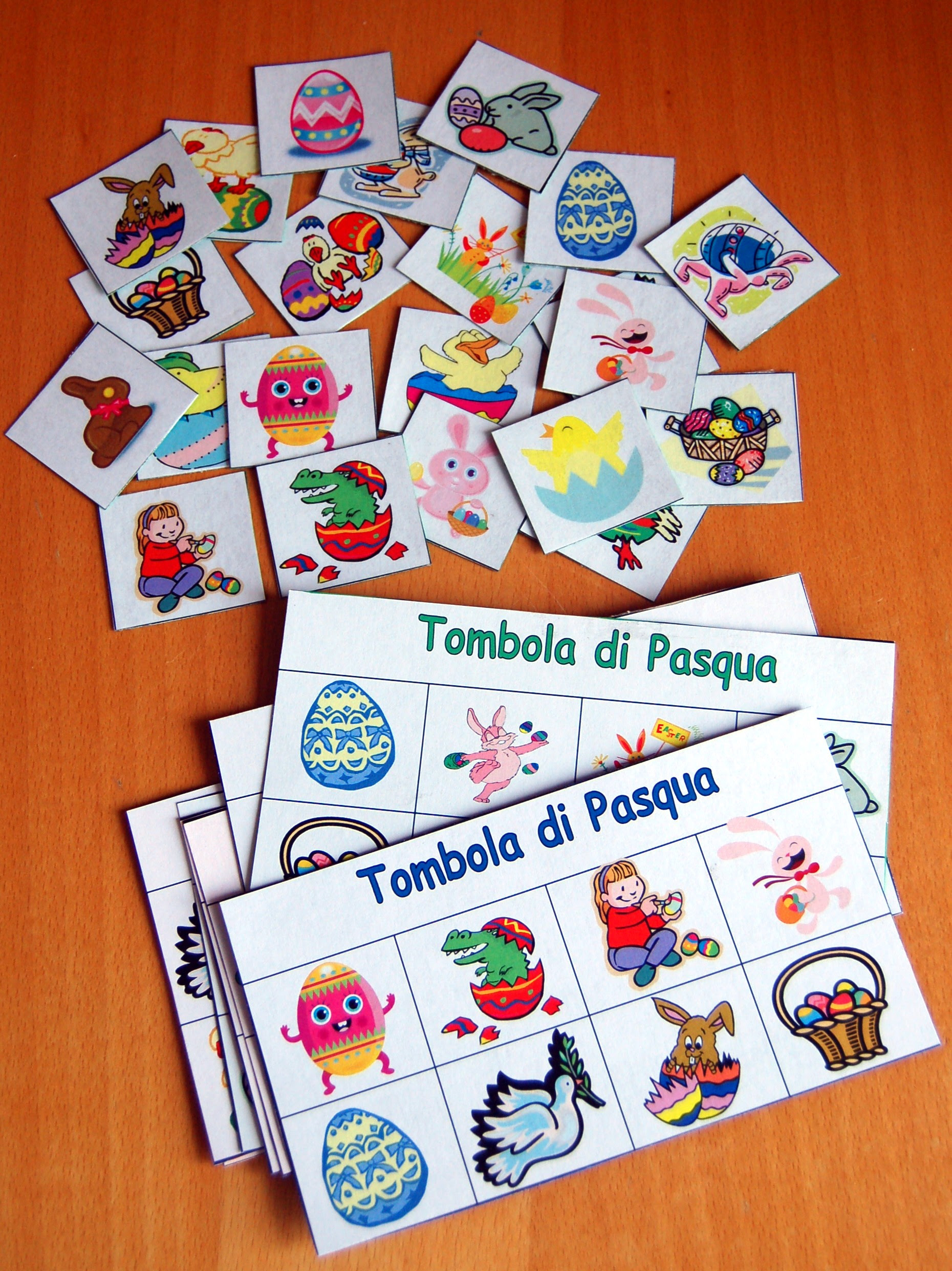 La tombola normale annoia par giochi pasqua 2