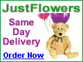 flowers at JustFlowers.com