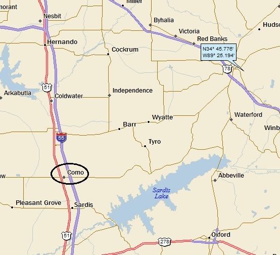 To check out my Como MS post featuring Mississippi Fred McDowell ...