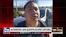 Shalom Mendoza has been captured by police after escaping from a prison in San Quentin the day after Christmas