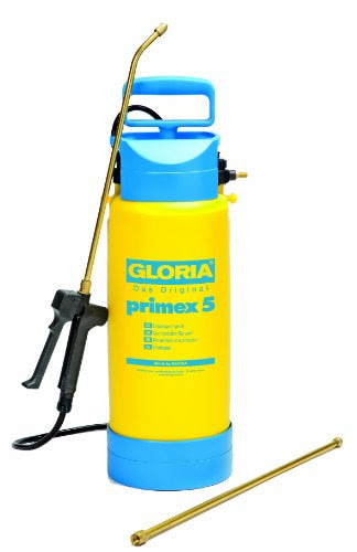 Gloria Drucksprühgerät 5Liter mit Messing-Verlängerungsrohr Primex
