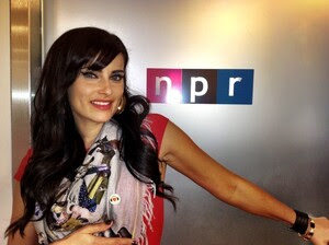 Nelly Furtado at NPR in New York.