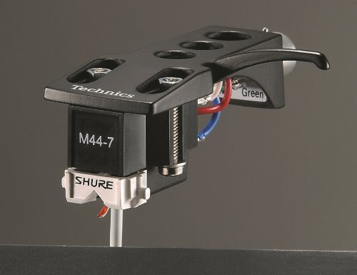  Shure DSH M44-7-H Platine Tourne Disque Cellule M44-7 avec Porte-cellule pour Technics