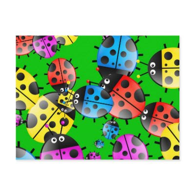 wallpaper cute cartoon. Cute cartoon colourful ladybug