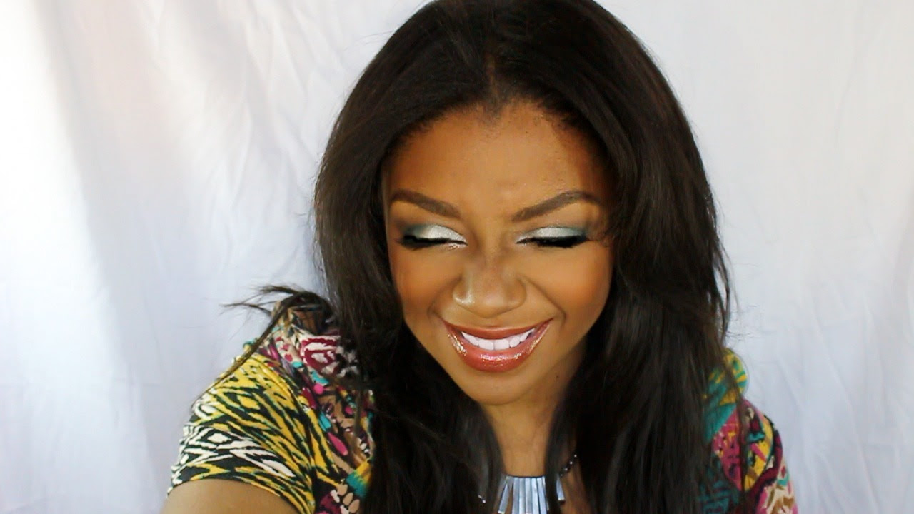 Hooded Eye Makeup Tutorial Holiday Makeup MAHA MAVEN