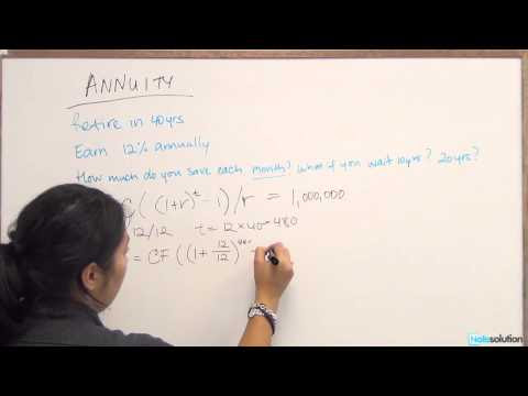 Video Annuity Payments