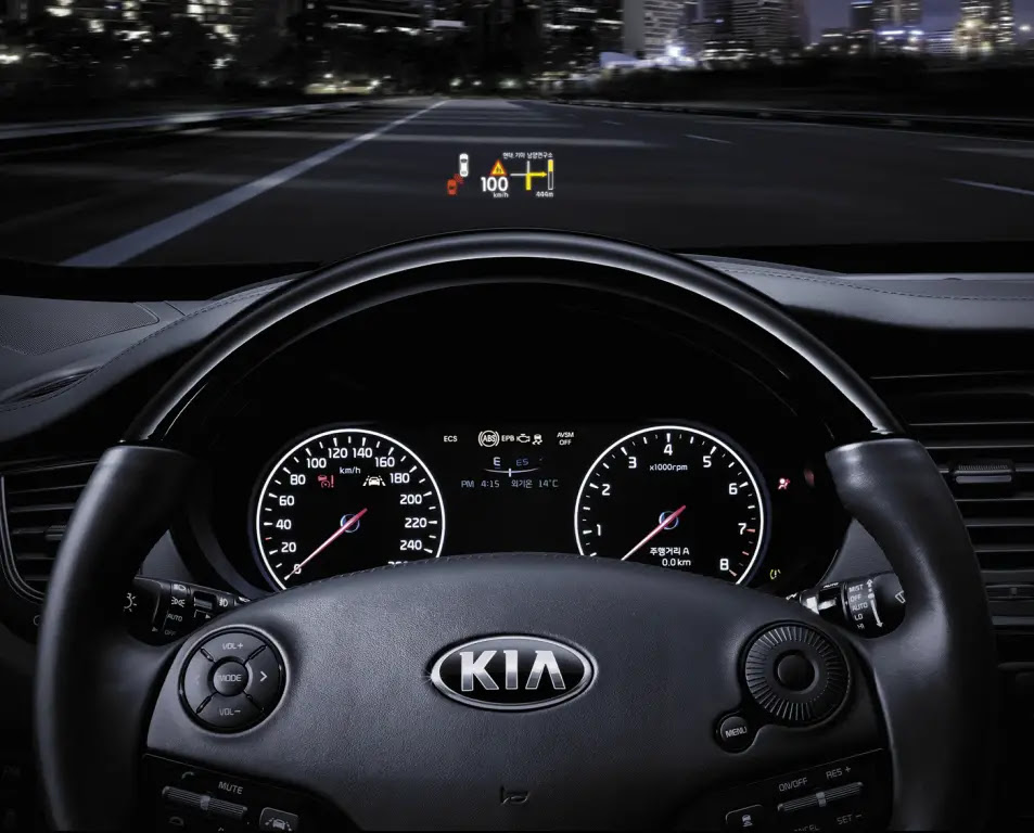 Kia Sorento Head Up Display - Kia K9 Head Up Display - HUD | Kia News Blog : Auch im stinger gibt es z.b.