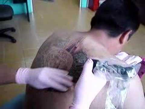 We only do good tattoos, AZTEC CALENDAR. Masky Tattoing in the Sixty Nine 