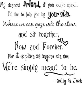 Jack And Sally Nightmare Before Christmas Quotes Images & Pictures ...