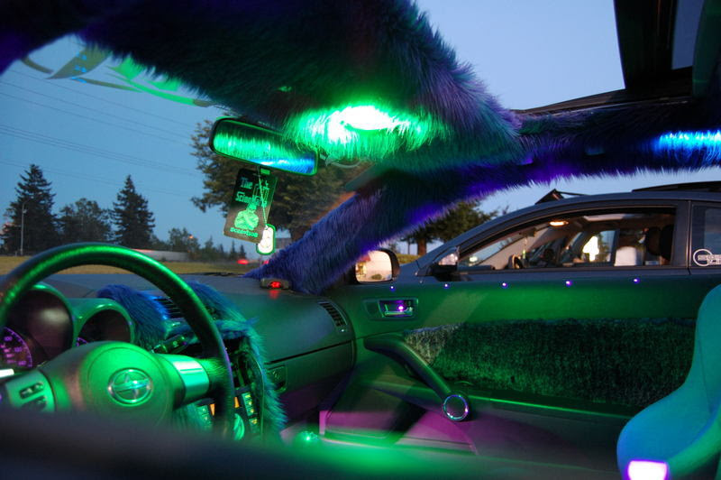 Scion Tc Interior Light. LED dome light in his tC.